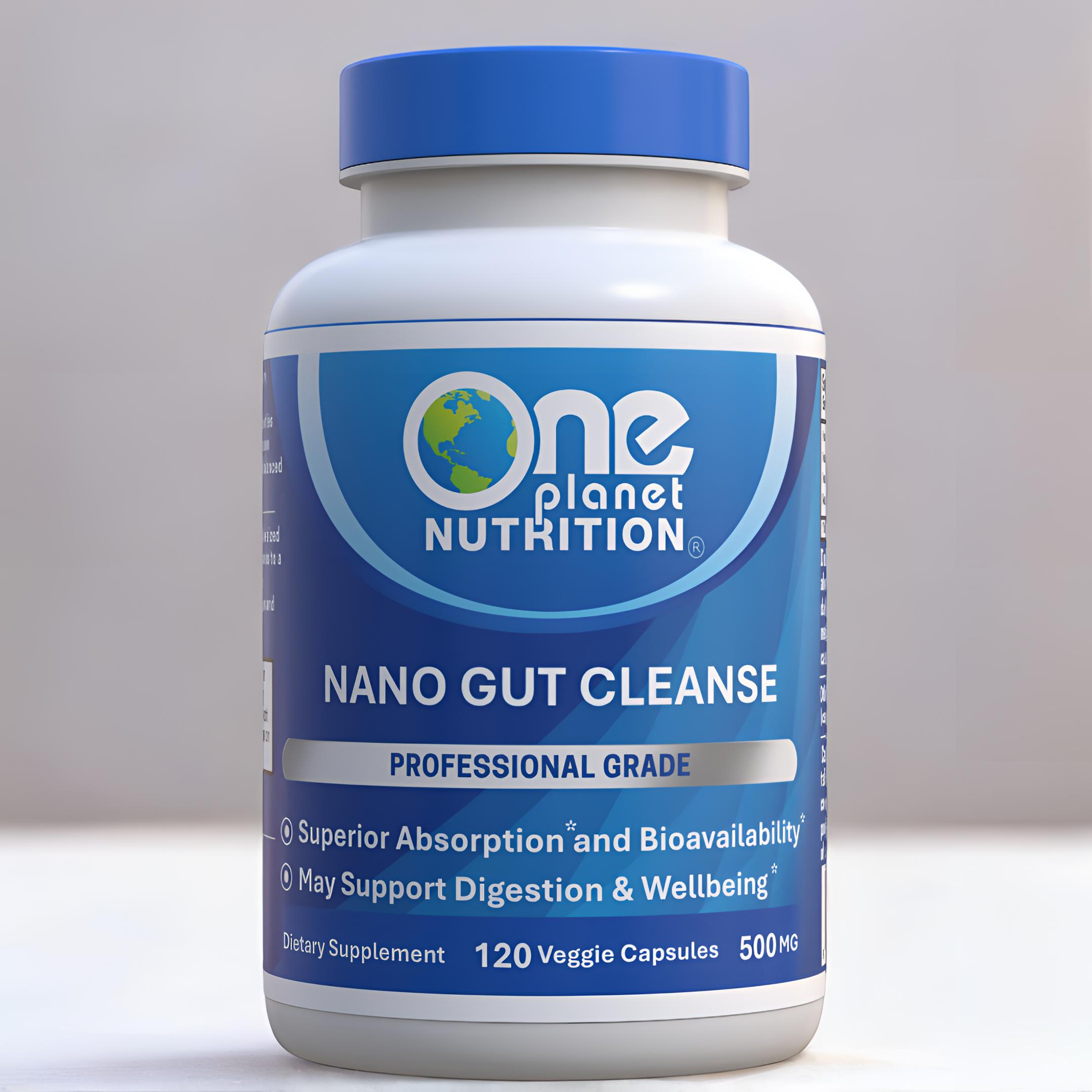 Nano Gut Cleanse 500 mg Capsules (120 Count)
