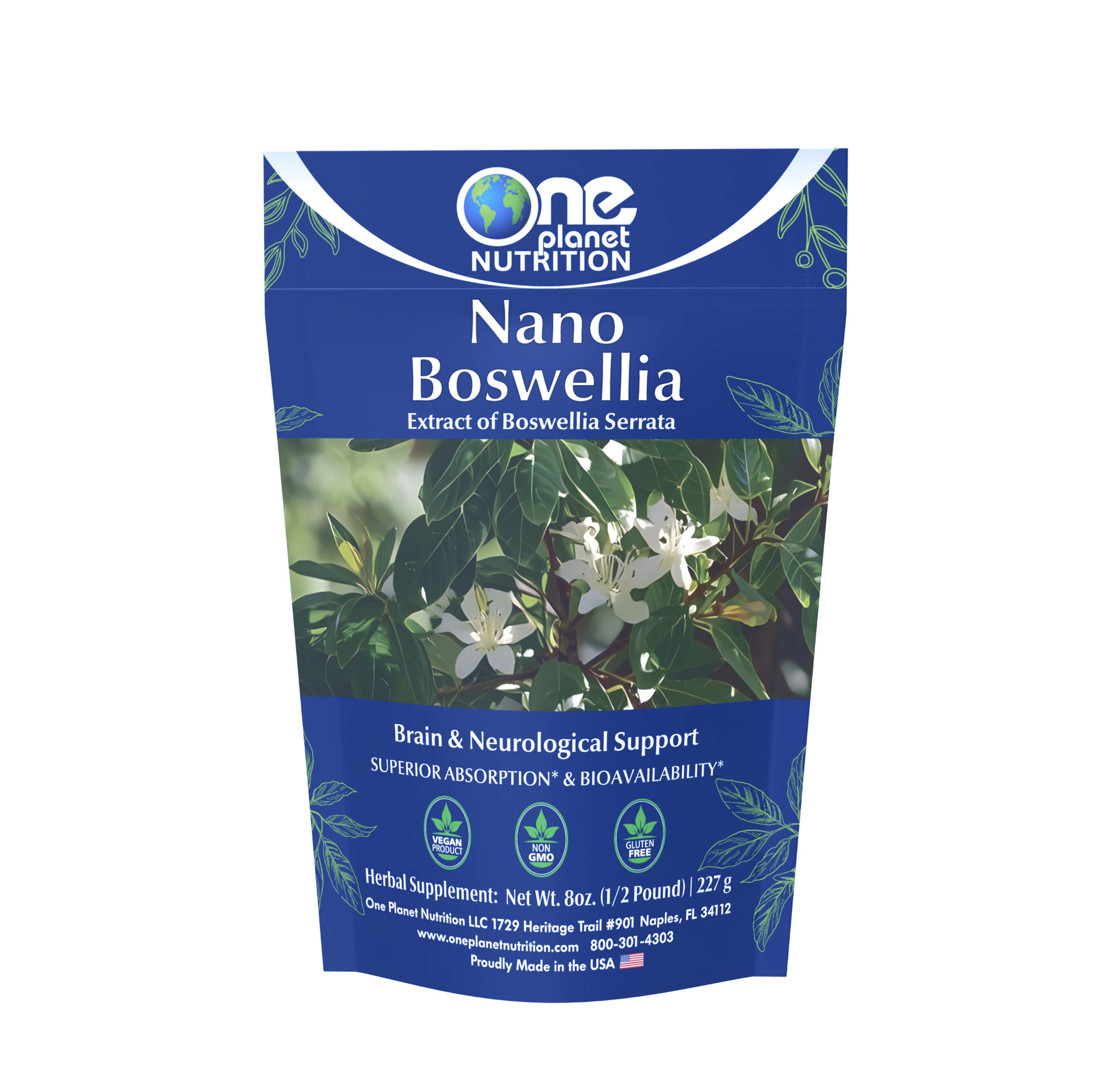 Nano Boswellia Powder 8 oz (227 Servings)