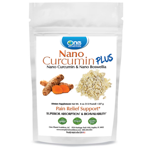 Nano Curcumin Plus Powder - 8 oz (227 Servings) | One Planet Nutrition