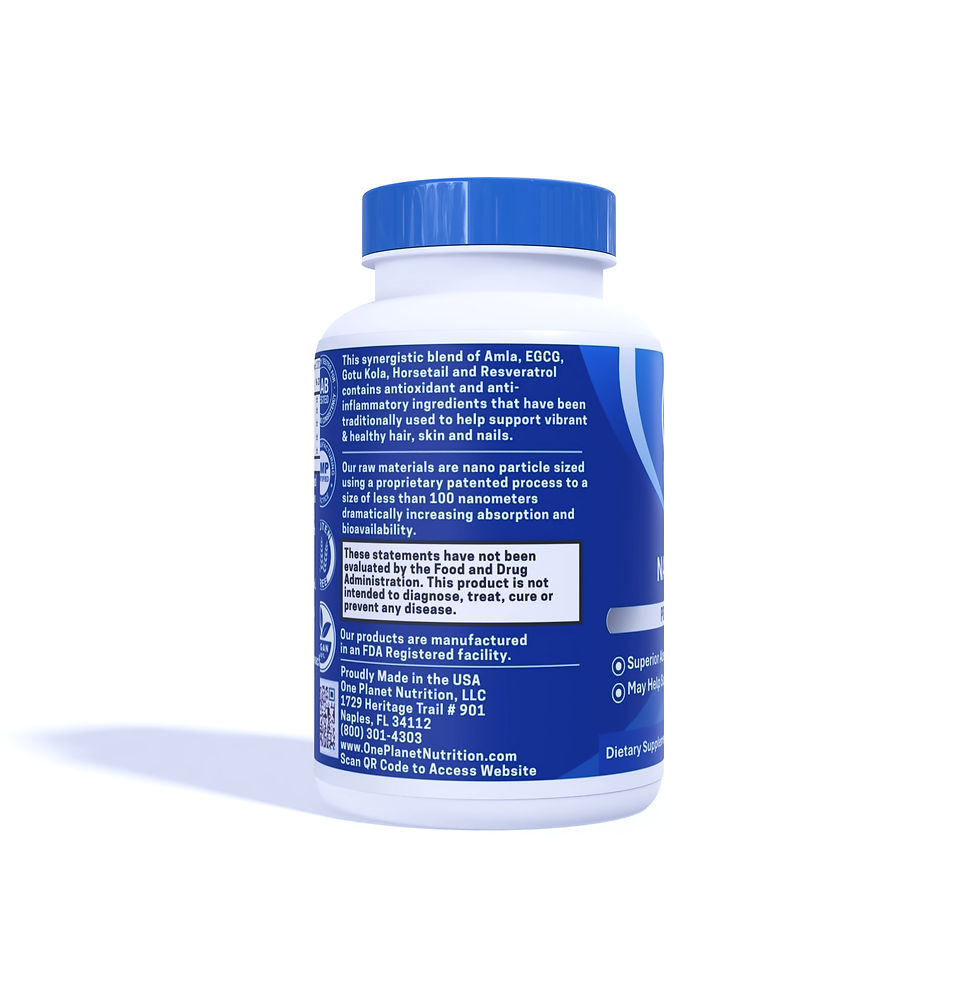 Thumbnail: Nano Beauty 500 mg Capsules 120 ct - Buy 3 Get 1 FREE