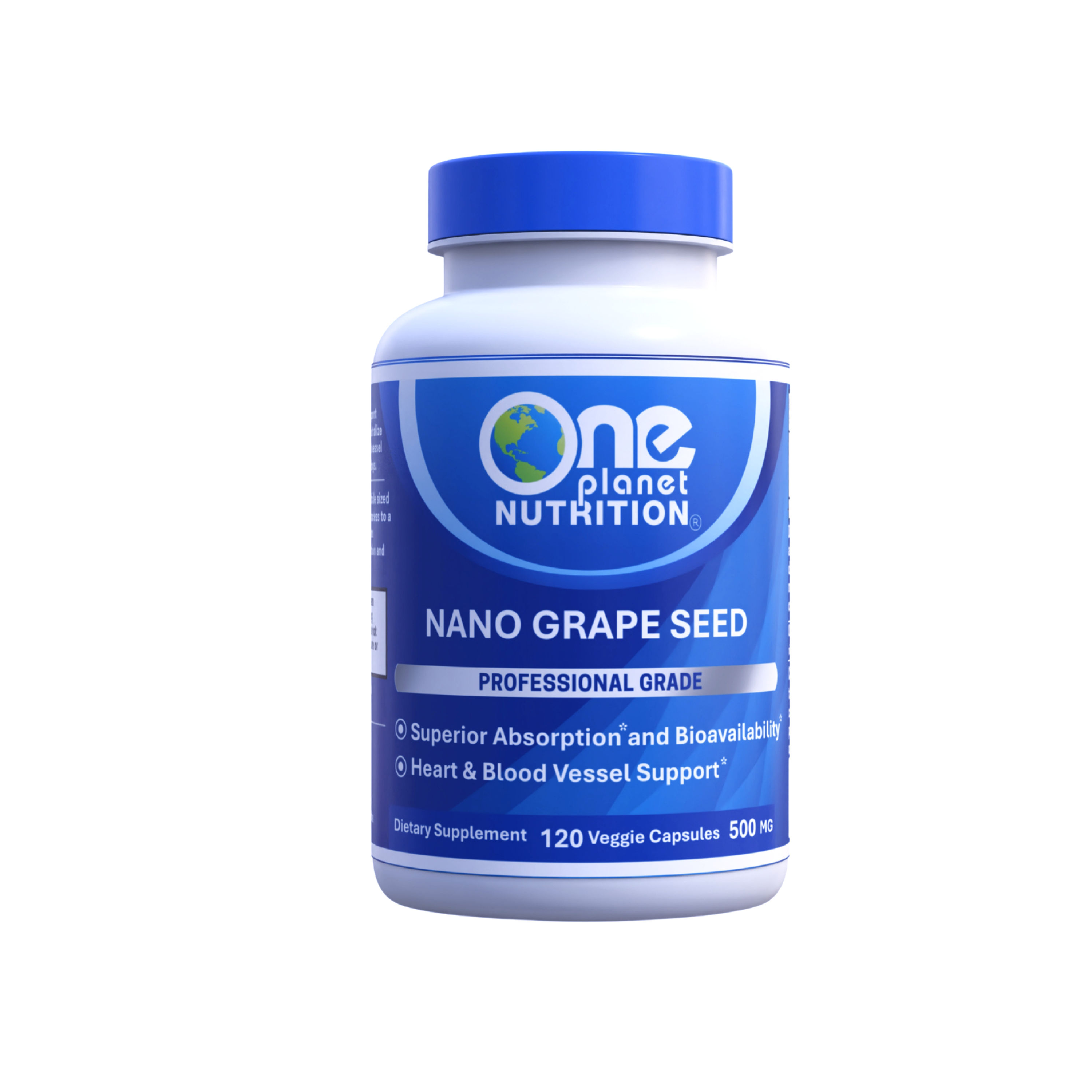 Nano Grape Seed - 500 mg 120 ct
