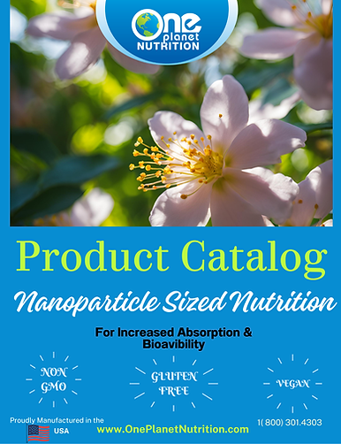 One Planet Nutrition Catalog