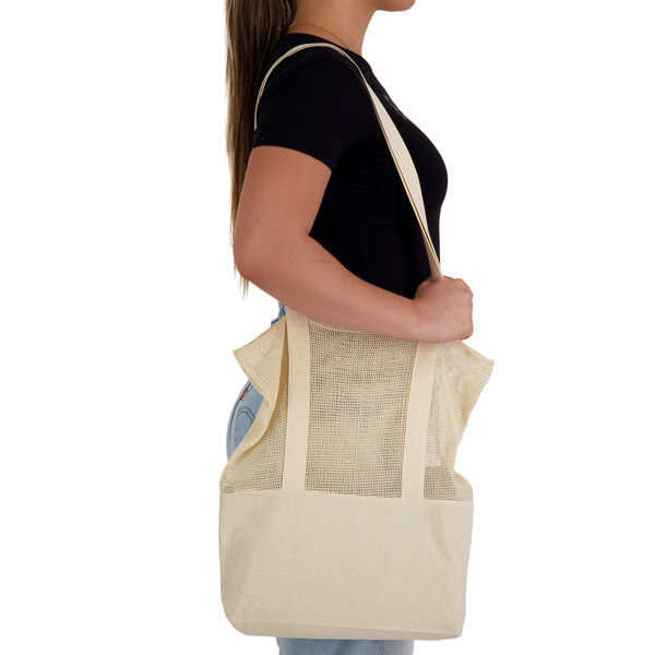 Cotton Mesh Bag. Premium branded corporate merchandise for Australian businesses.