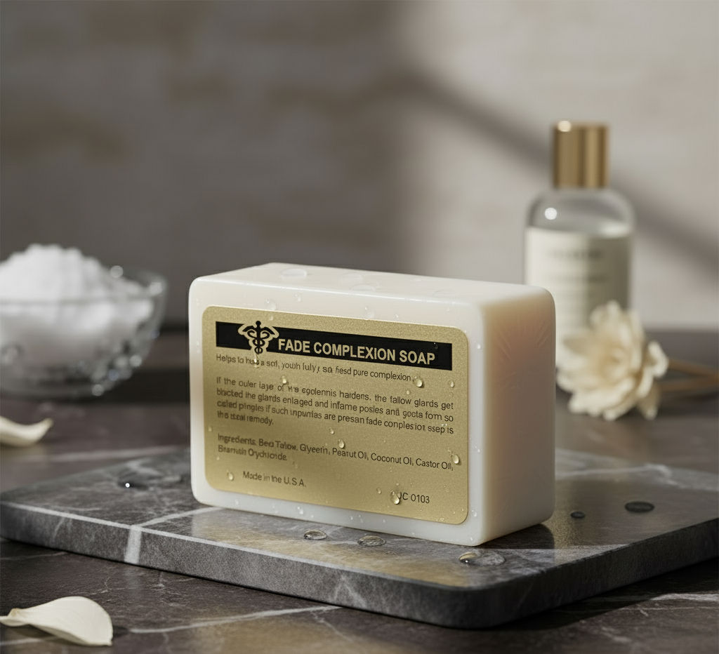 Fade Complexion Soap de Credentials | Jabón Aclarante y Despigmentante