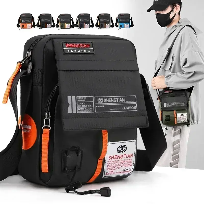 New Men's Fashion Oxford Bags Shoulder Bag Man Waterproof Messenger Crossbody
