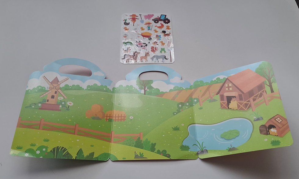 Thumbnail: Farm Sticker Book