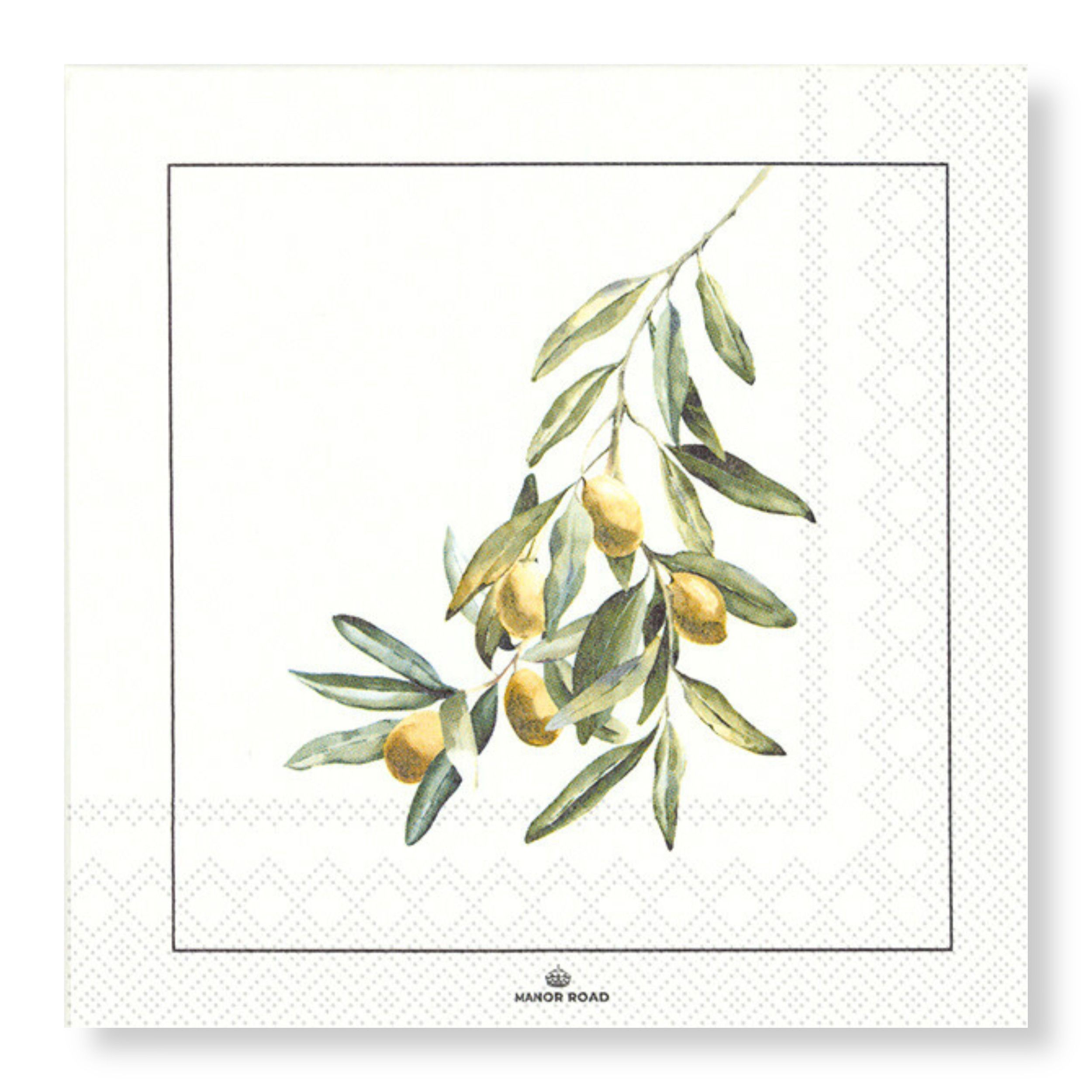 Wild Olives Napkins – Luncheon