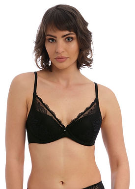 Wacoal Ravissant Black Plunge Bra