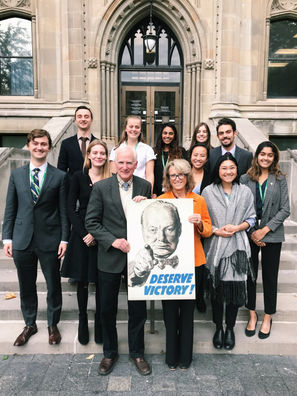 OLIP Meets with the Churchill Society for the Advancement of Parliamentary Democracy