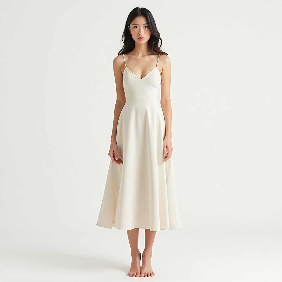 Silk Slip Midi