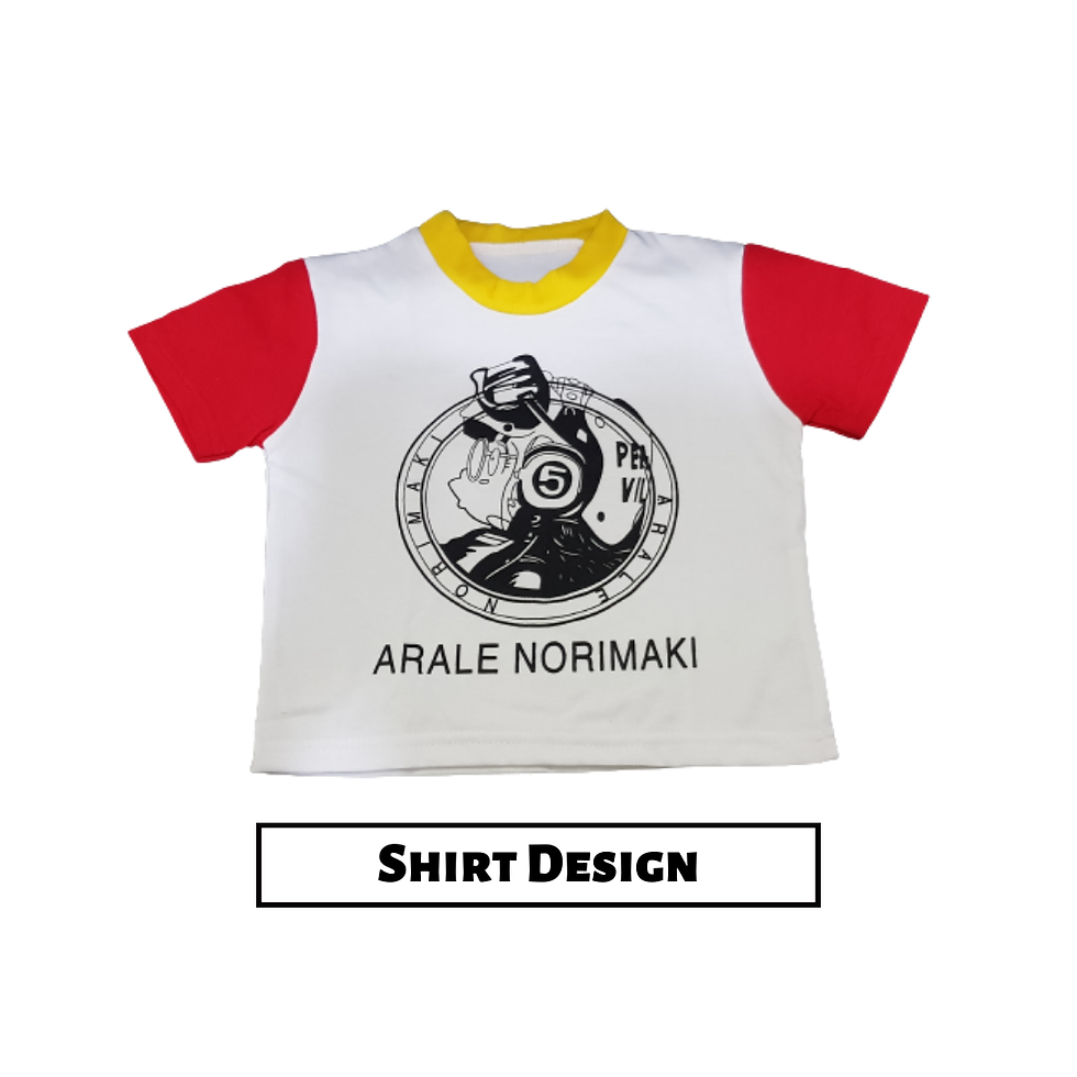 Thumbnail: Dr Slump 5-piece Pants Set (Shirt, Overall, Cap, Glasses & Socks)