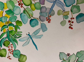 Dragonfly in the Garden
