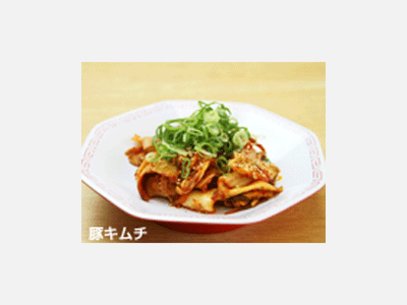 来来亭豚キムチ