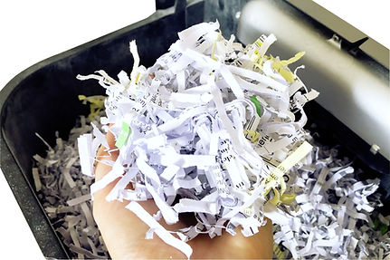 機密書類の溶解処理いたします