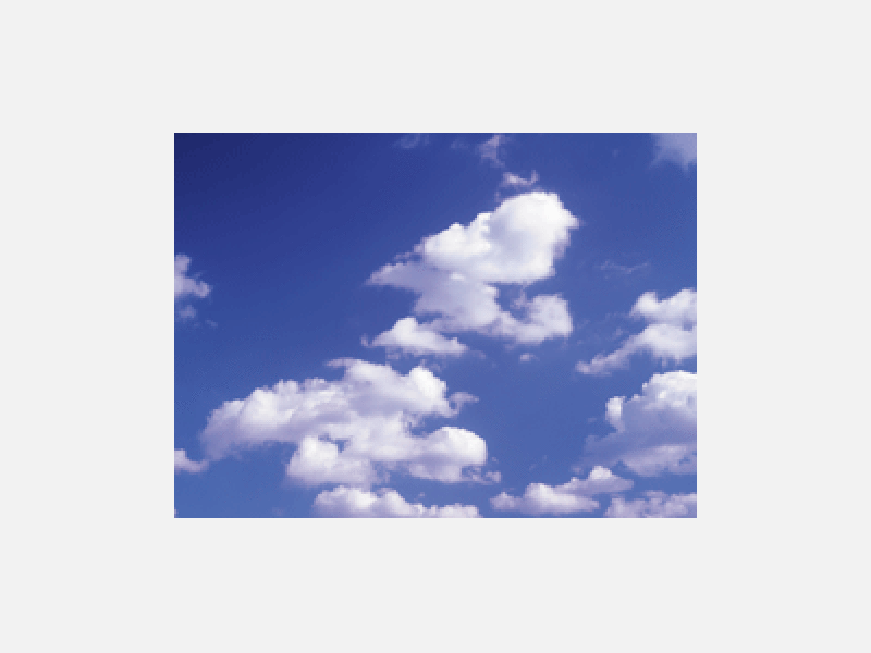 青い空