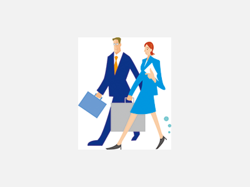 男女のイラスト