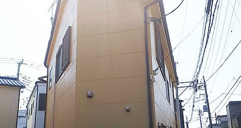 リノベーションのカタガイの外壁塗装施工例（施工後）