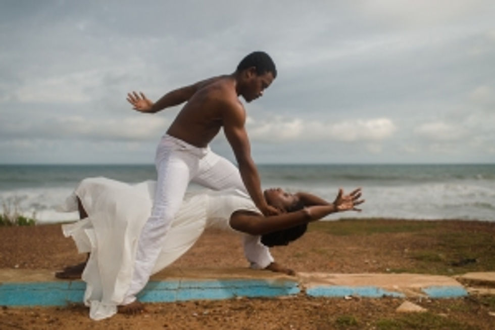 Jamal Shaibu & Emelia Asiedu in 'Dreamscape'.
