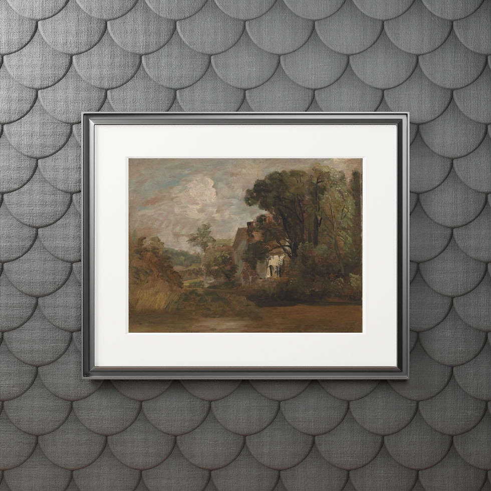 Thumbnail: Willy Lott's House by John Constable - Fine Art Print