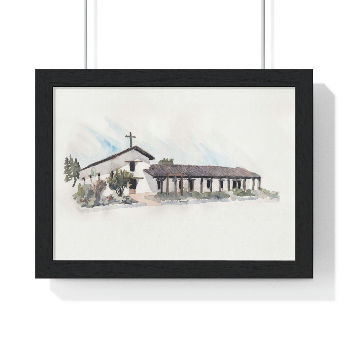 Mission Saint Francis Solano 8x11 Framed Art Print