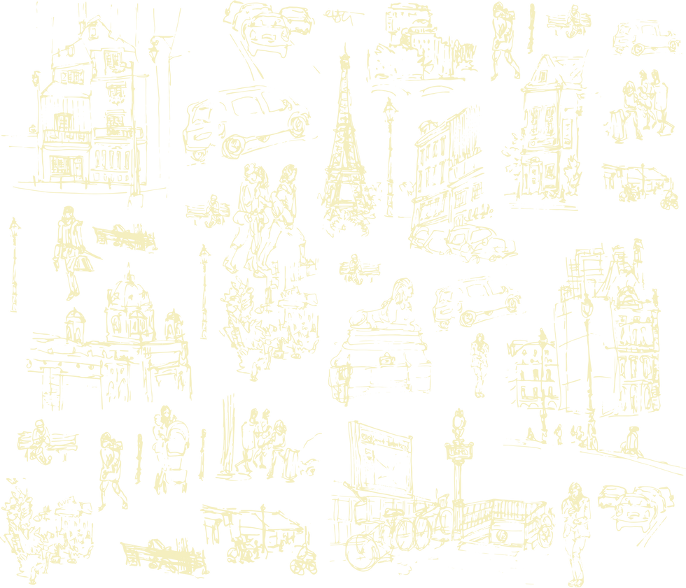 Paris Sketch - Light Yellow.png
