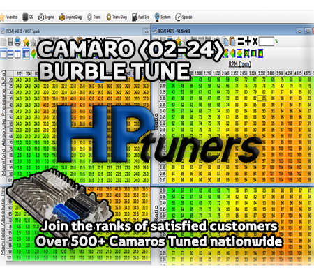 Thumbnail: Chevrolet Camaro 02-24 Burble Tune