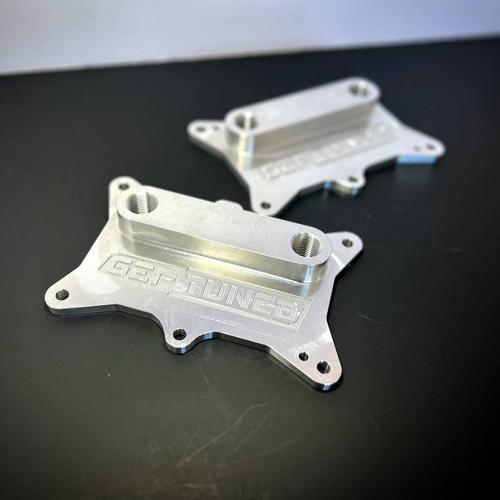 Thumbnail: Hyundai Genesis 4.6 / 5.0 Oil Cooler Adapter