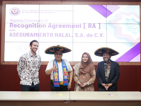 Aseguramiento Halal Mexico-Acreditación de Indonesia (BPJPH)