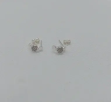 Miniatura: Brinco 3 Círculos de Prata
