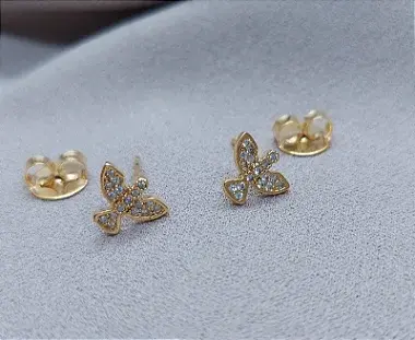 Miniatura: Brinco Divino com Zircônias