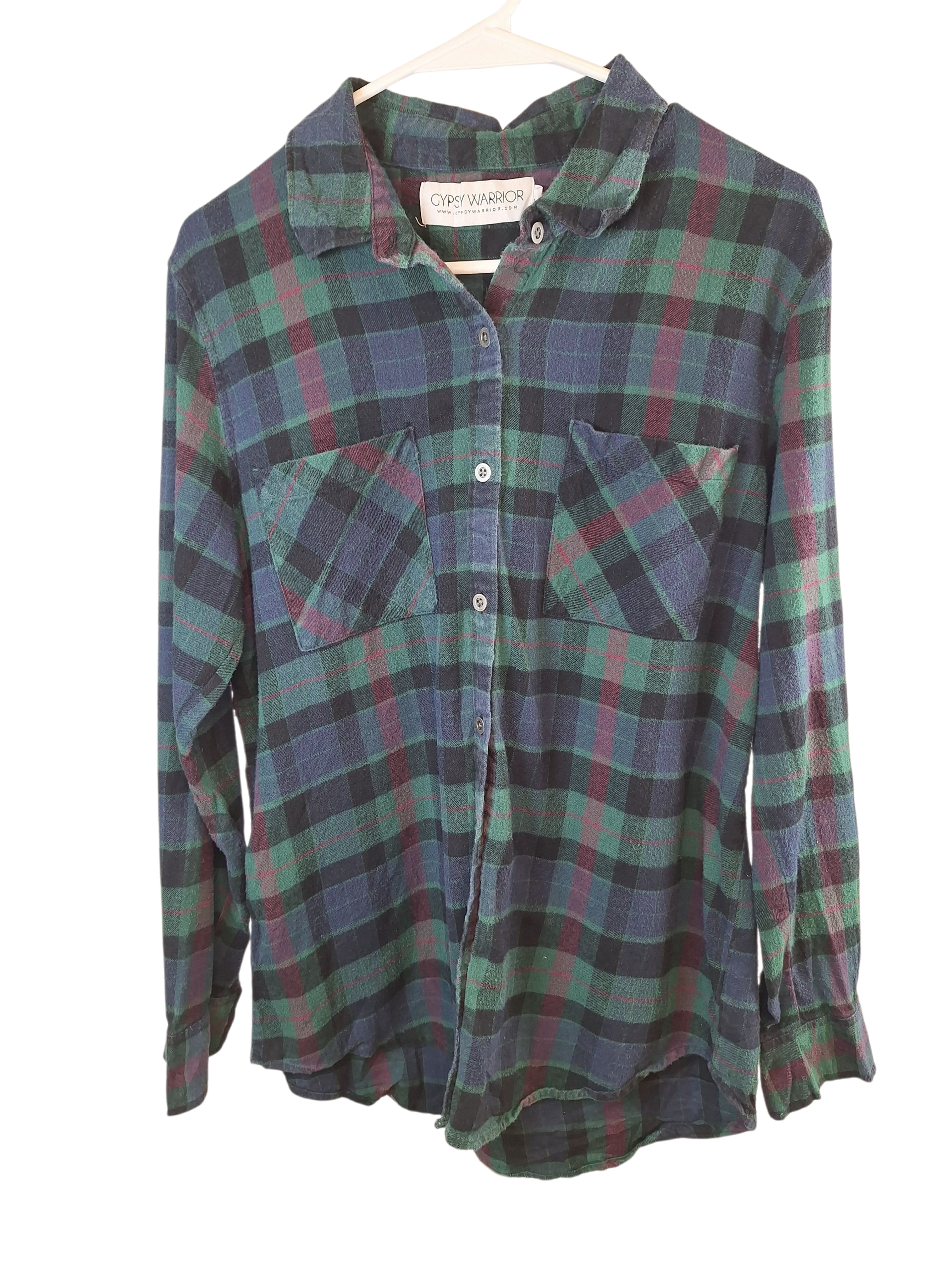 Women's Gypsy Warrior Flannel Size M
