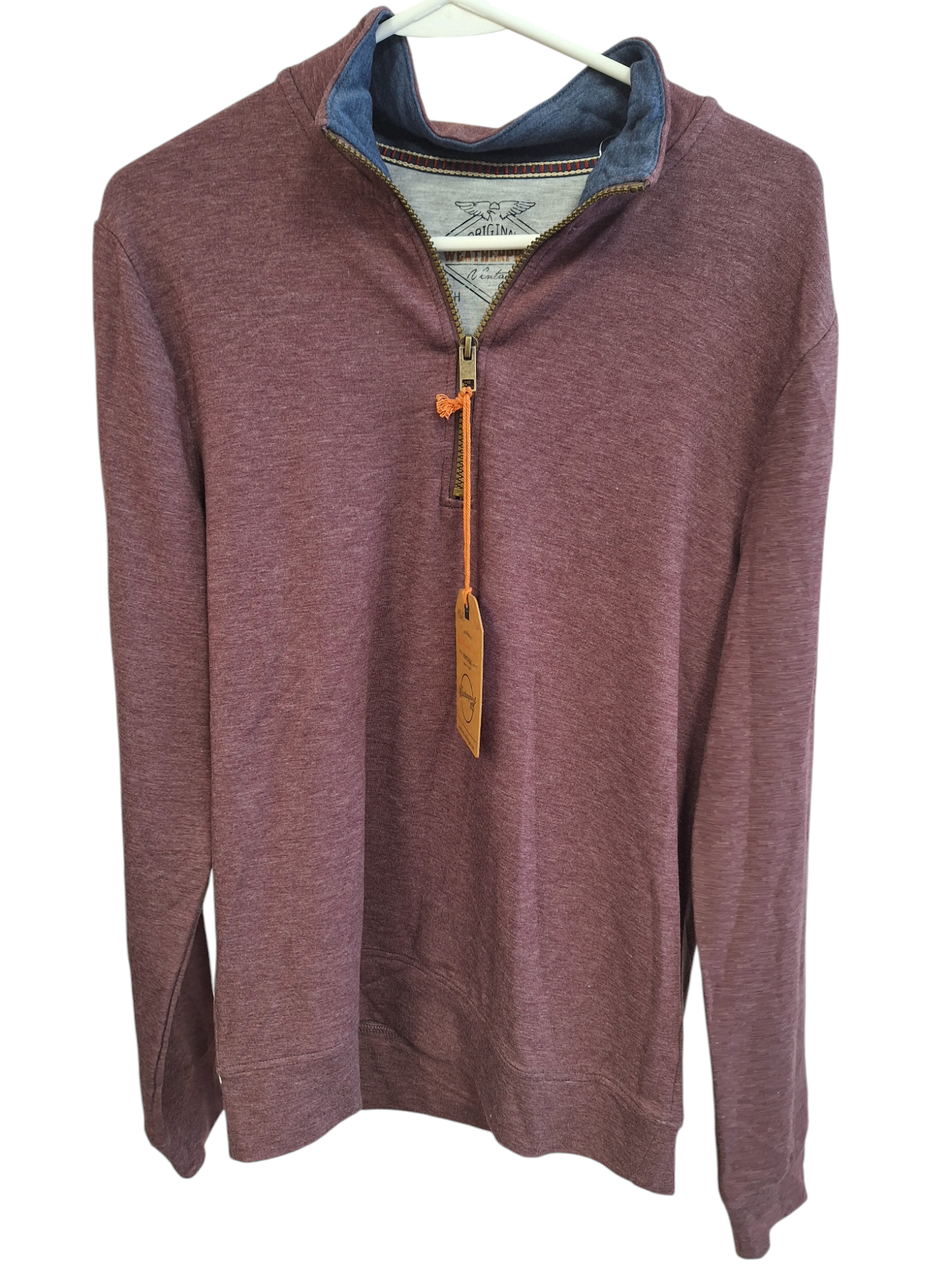 Original Weatherproof Vintage Quarter Zip Pullover Size S