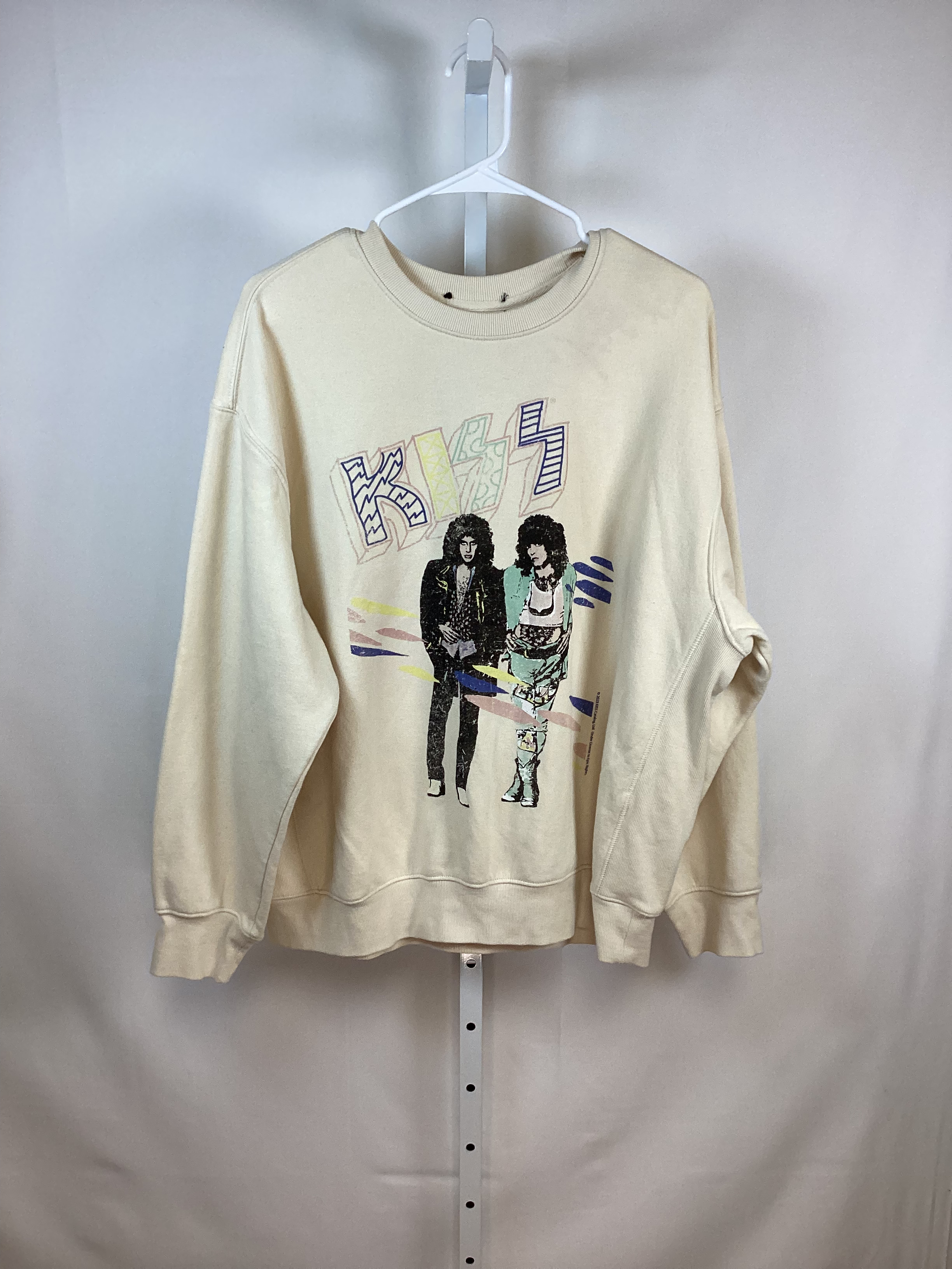 Kiss Graphic Sweatshirt Size L (Estimated)