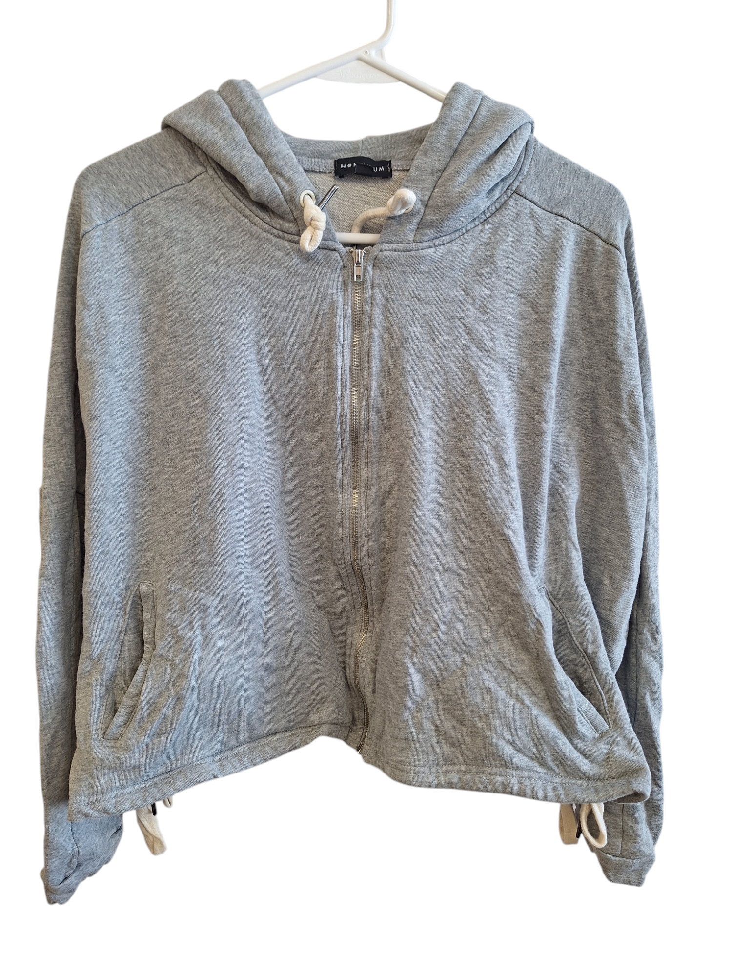 HoneyBum Cropped Hoodie Size L