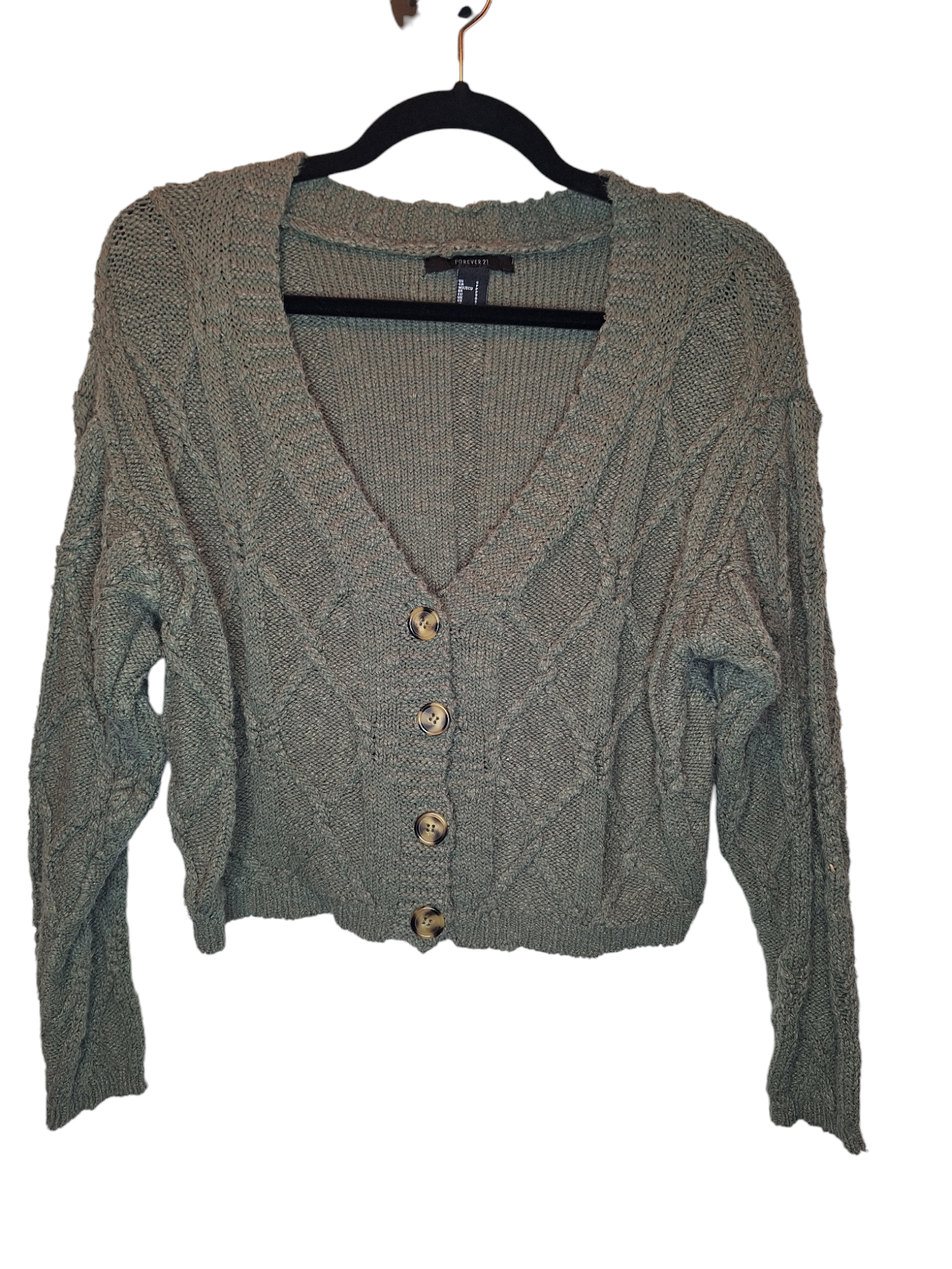 Forever 21 Oversized Cropped Sweater Size S