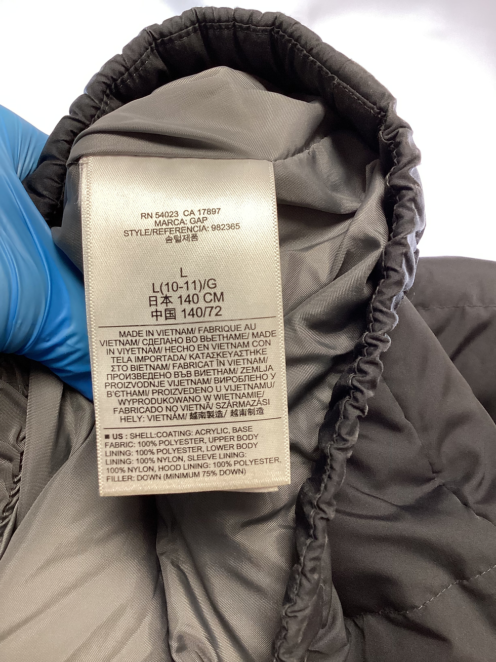 Thumbnail: GAP Kids Puffer Jacket Size L (10)