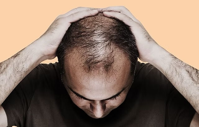 Microneedling treatment for male hair loss in Atlanta