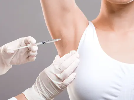 Botox treats excessive sweating