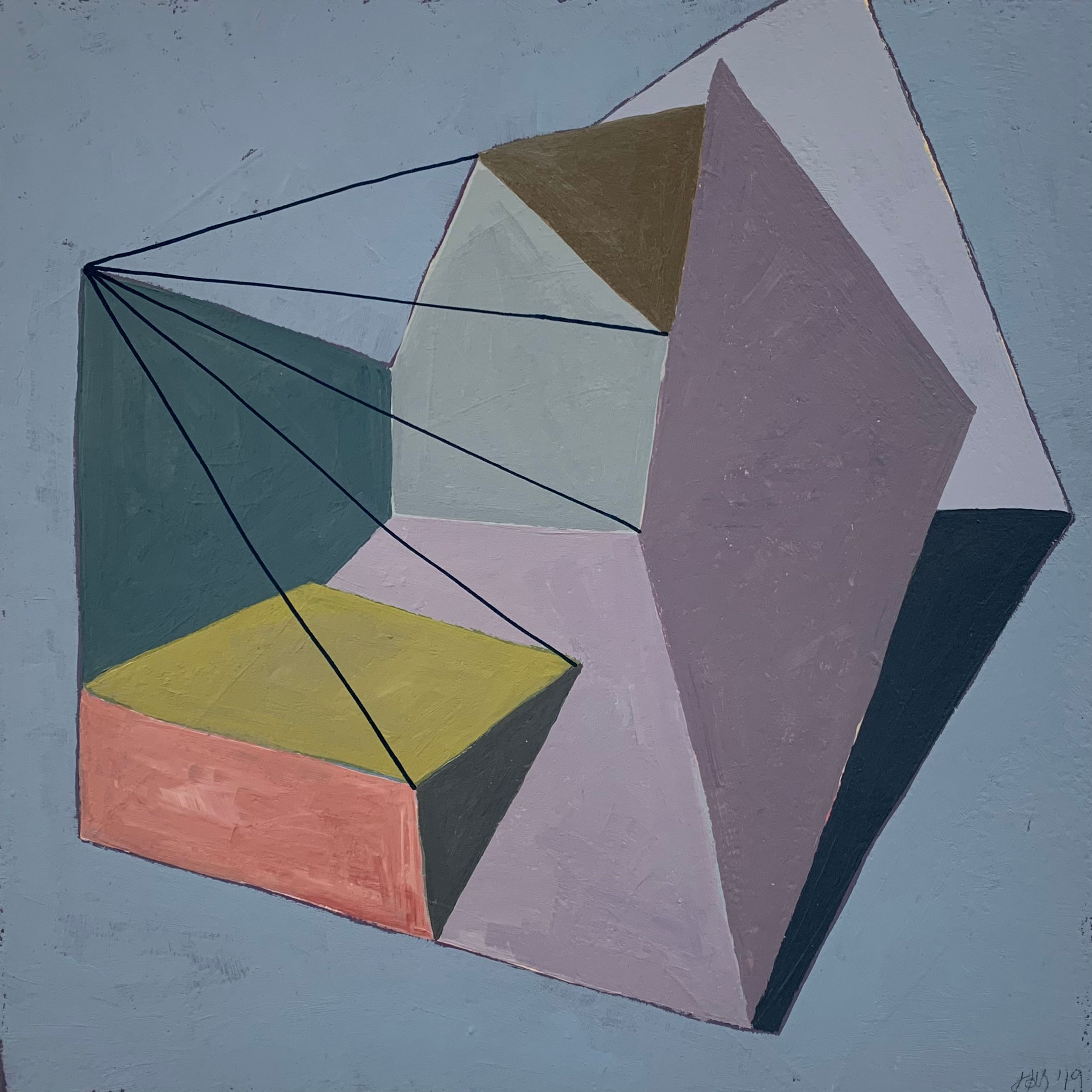 (Un)Tethered II, Blue by Jess Blandford