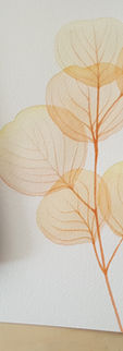 WatercolorLeafOrange