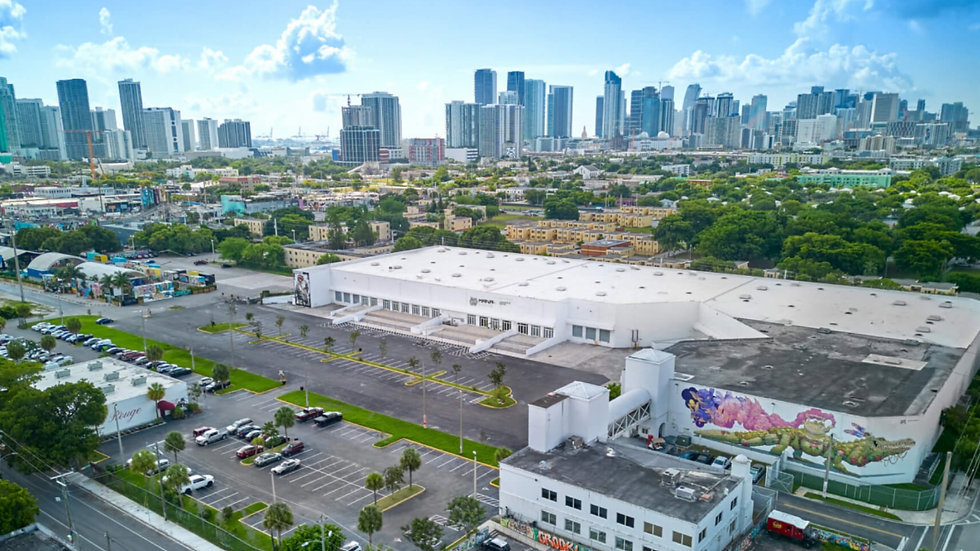 Aerial view of Mana Wynwood, Miami