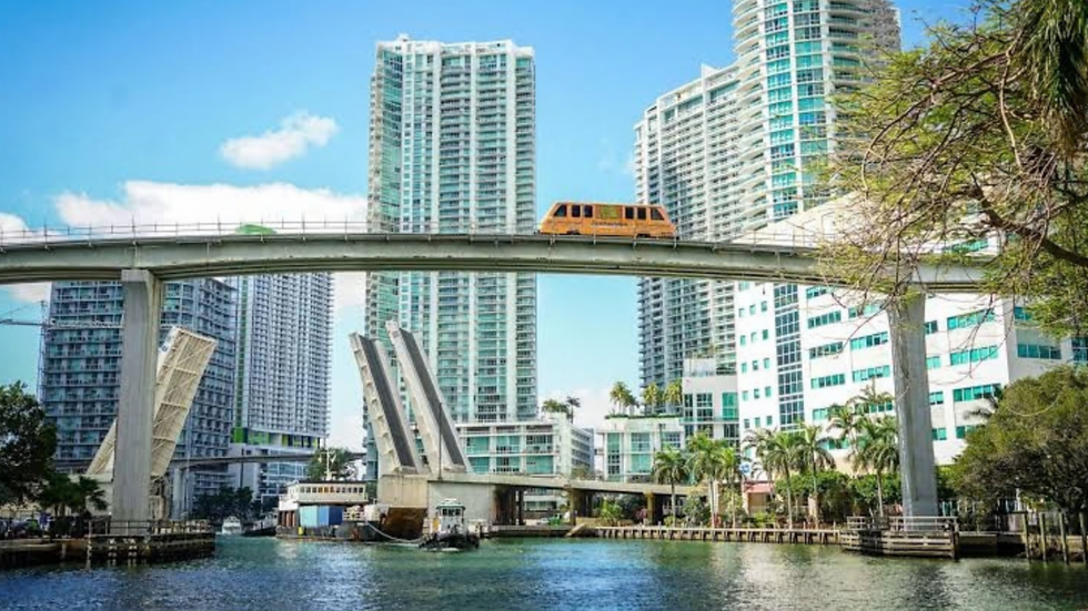 Metromover in Miami