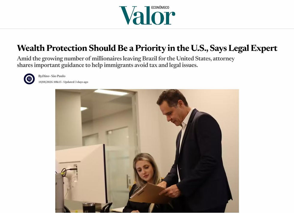Reproduction of the Valor Econômico article of August 18, 2026