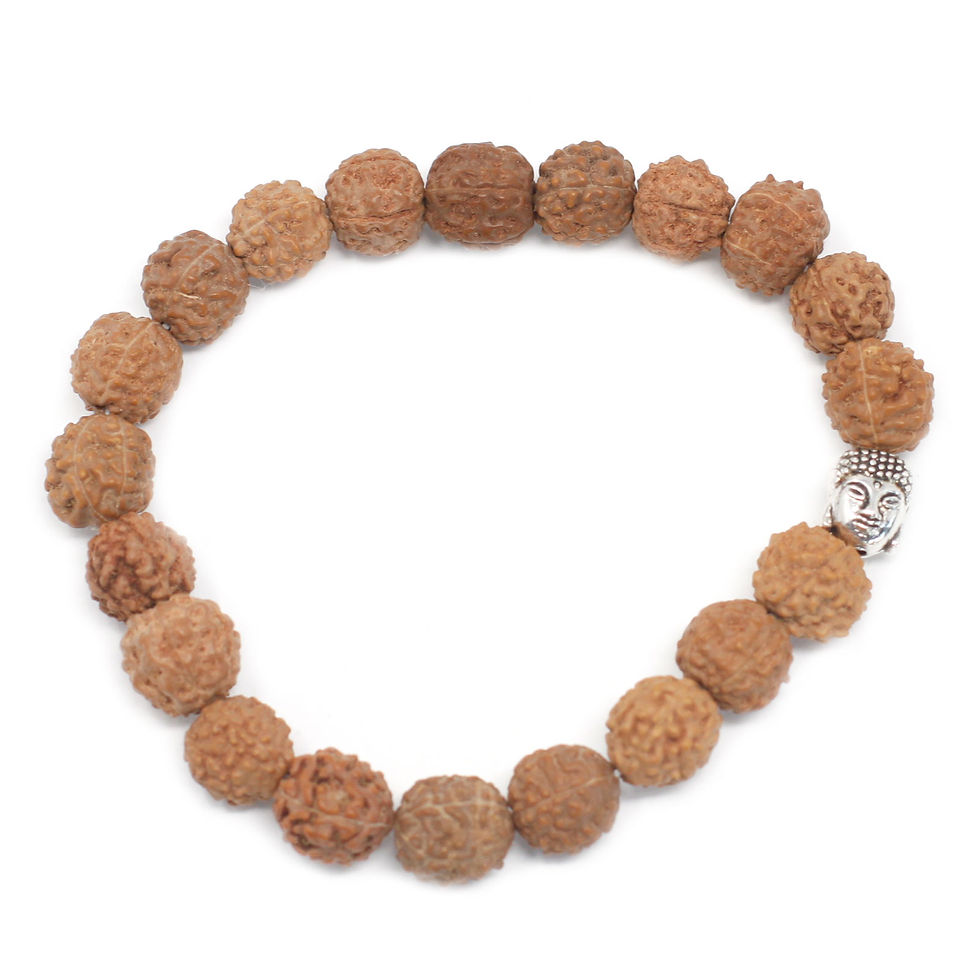 Thumbnail: Rudrakshra Bracelet - Natural