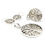 Thumbnail: Mother of Pearl Tree of Life Earrings