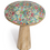 Thumbnail: Wooden Mushroom Enamelled Mediterranean Style
