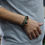 Thumbnail: Rudrakshra Bracelet - Brown and Black