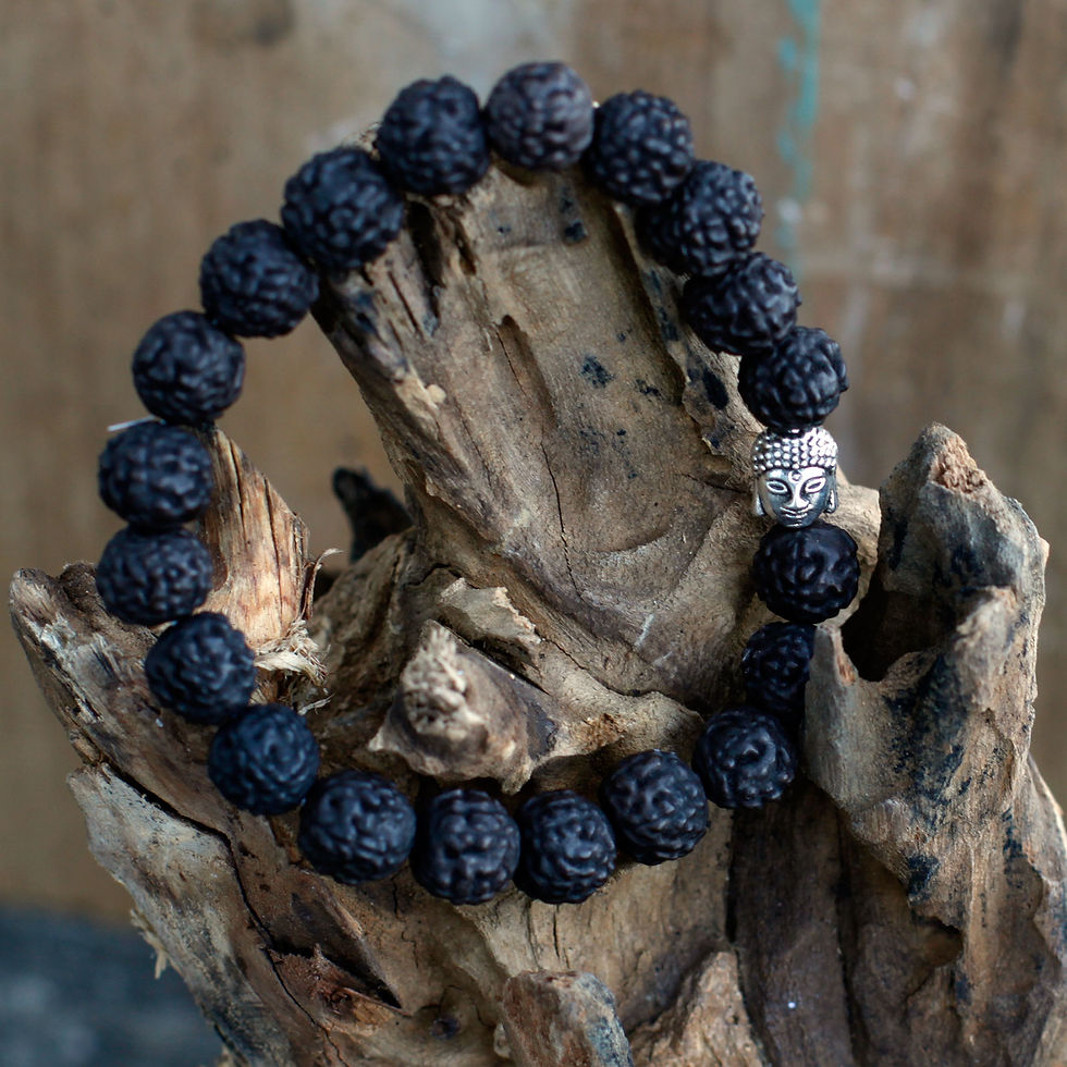 Rudrakshra Bracelet - Black
