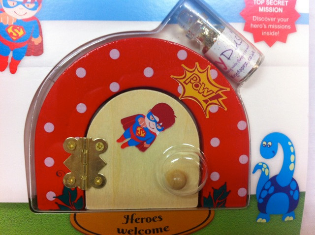 Hero Fairy Door at Jack In The Green Fairy Shop
