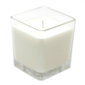 Lily & Jasmine Soy Wax Candle In A Recycled Glass Pot